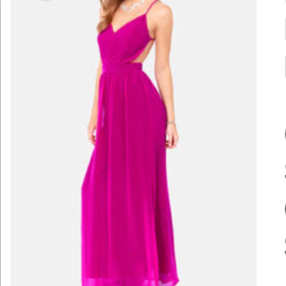 Open back Maxi dress